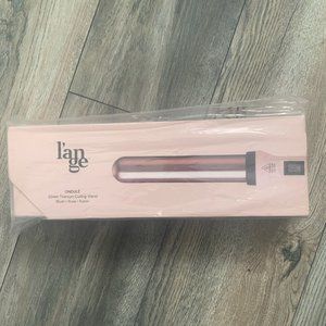 NWT L'ANGE ONDULE 32MM TITANIUM CURLING WAND BLUSH ROSE‎